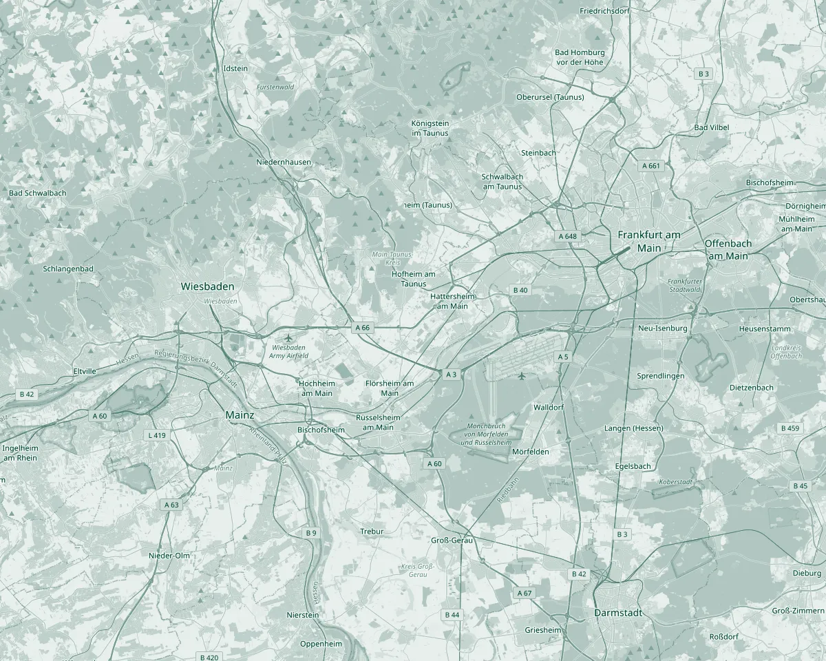 Map of Dr. Look locations in Rhine-Main